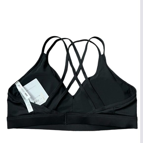 Victorias Secret Vsx Strappy back padded with removable padding sport bra black - Picture 7 of 8
